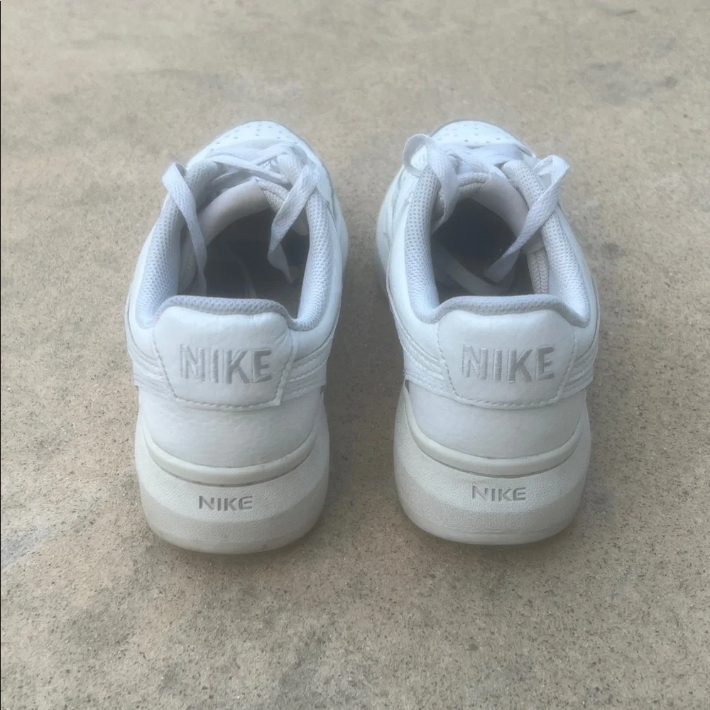 Nike Women's Court Vision Alta White Platform Sneaker Size 10